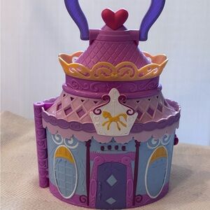 My Little Pony Rarity Booktique Playset Hasbro Portable Castle Toy and Ponies